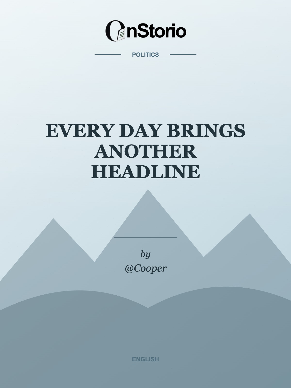 Every day brings another headline cover