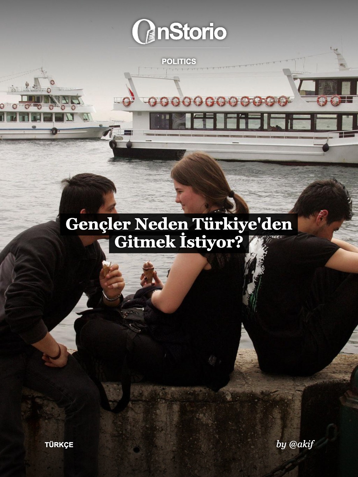 Gençler Neden Türkiye’den Gitmek İstiyor? cover